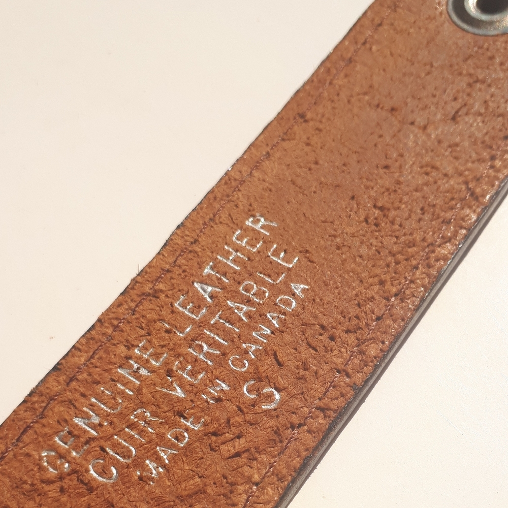 Classic Horse Bit Leather Belt - Picture 12 of 13